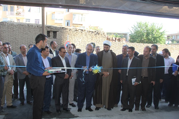 افتتاح پارکینگ طبقاتی شهرداری ملایر 