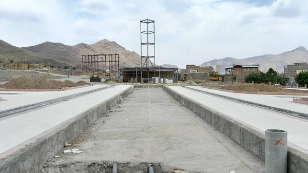  ساخت ساختمان و بادگیر باغ دولت‌آباد یزد در مینی ورد ملایر